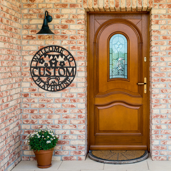 Custom Playhouse Sign