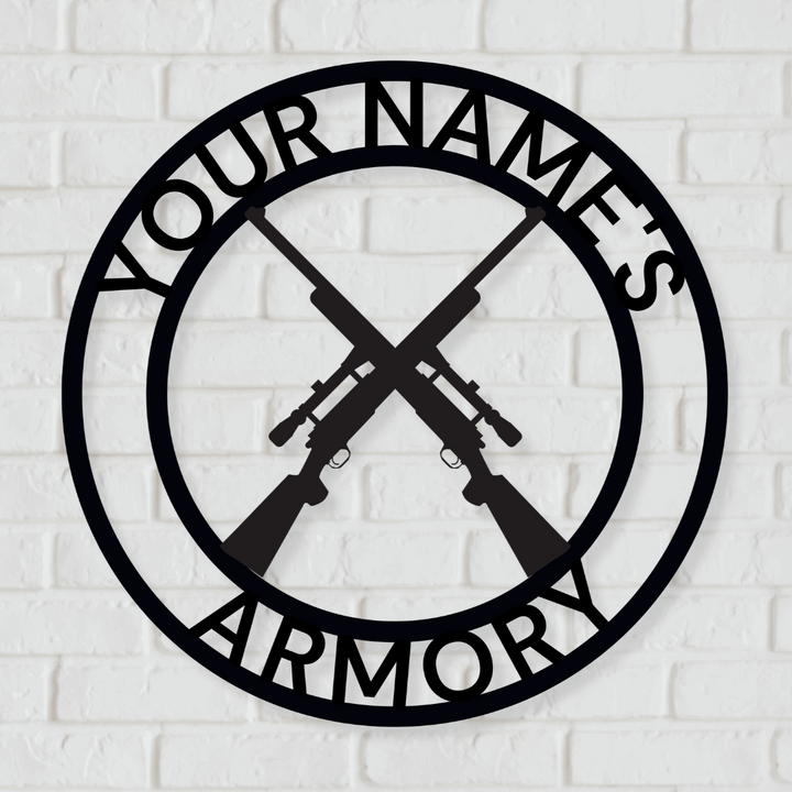 Custom Armory Sign