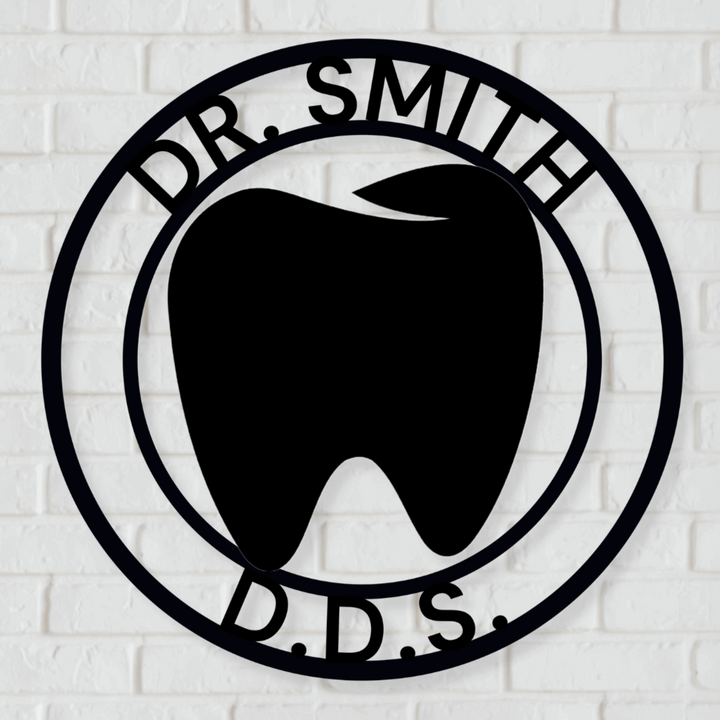 Custom Dentist Sign