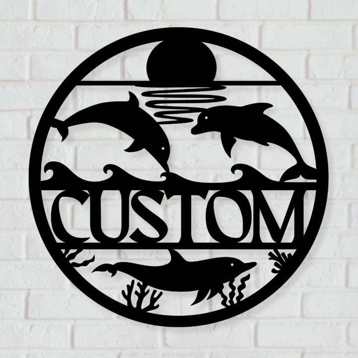 Custom Dolphin Sign