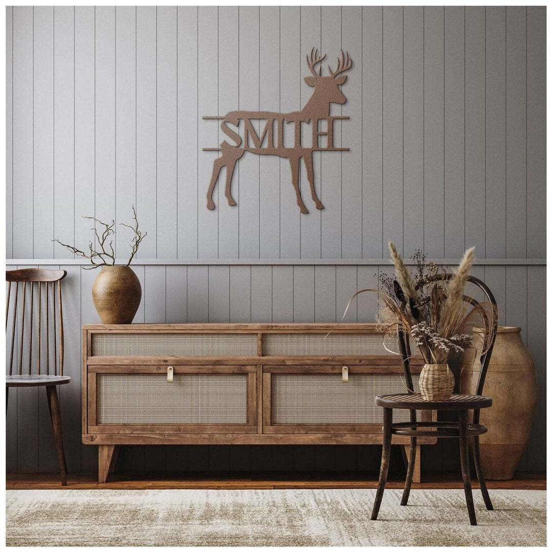 Custom Deer Metal Wall Art