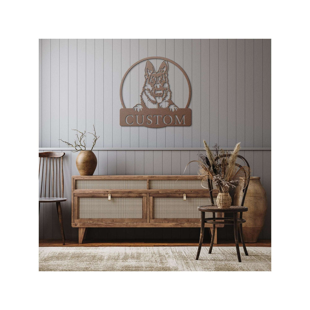 Custom German Shepherd Sign