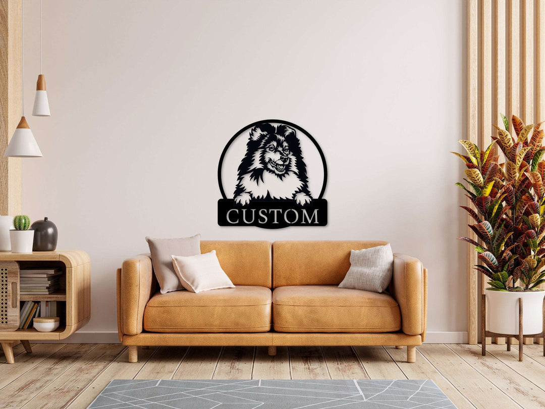 Custom Collie Sign