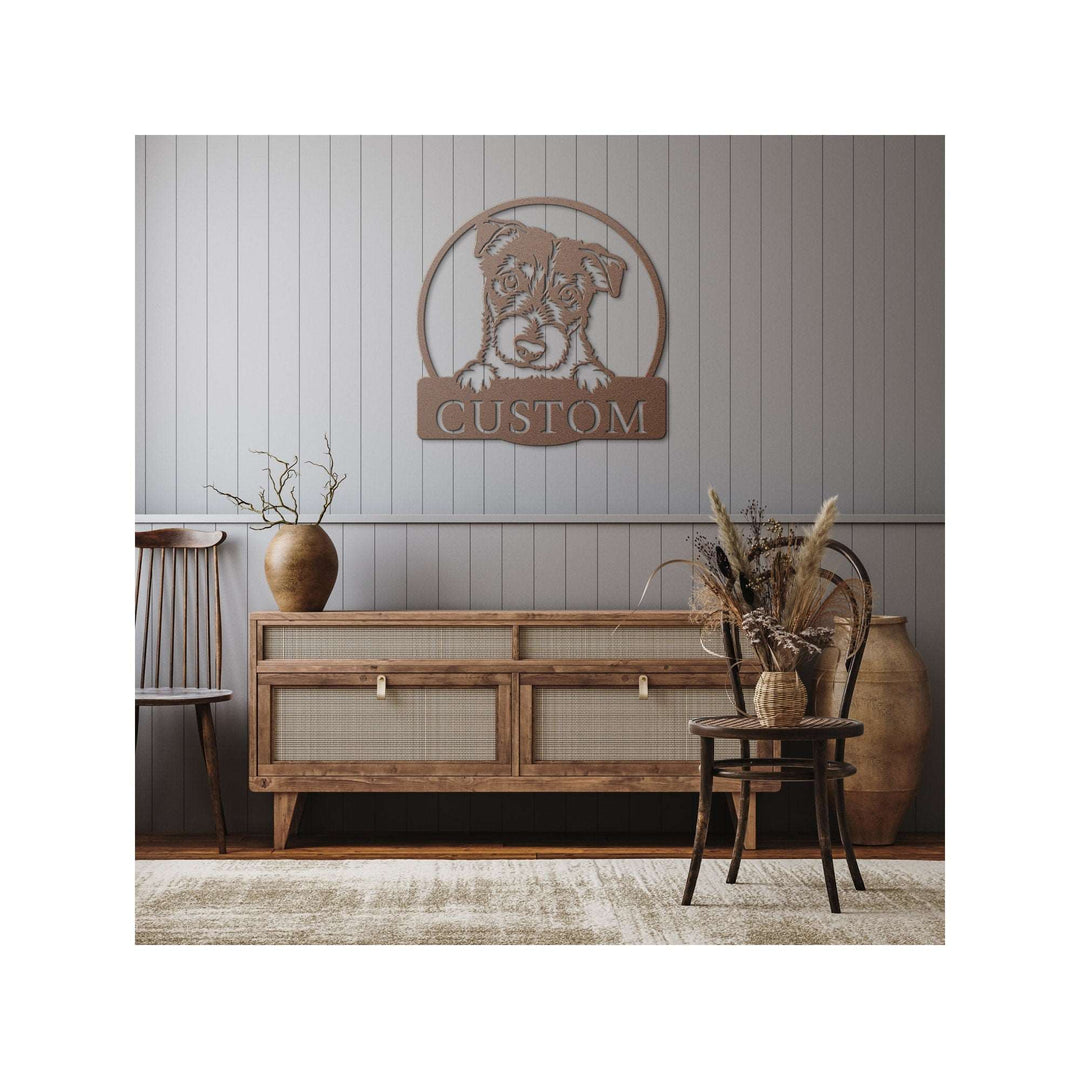 Custom Border Terrier Sign