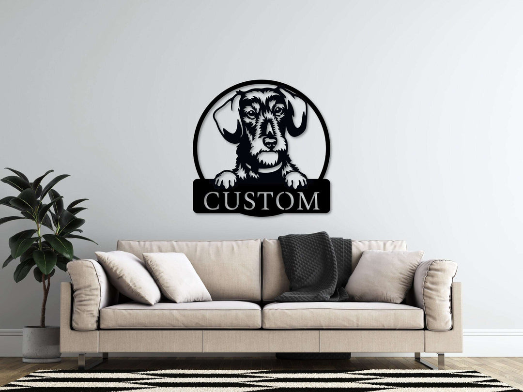 Custom Dachshund Sign