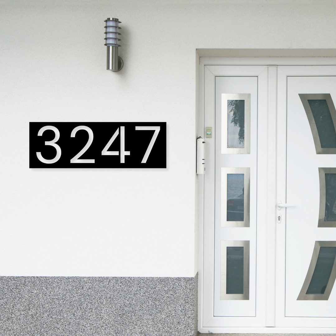 Custom Metal Address Sign For House