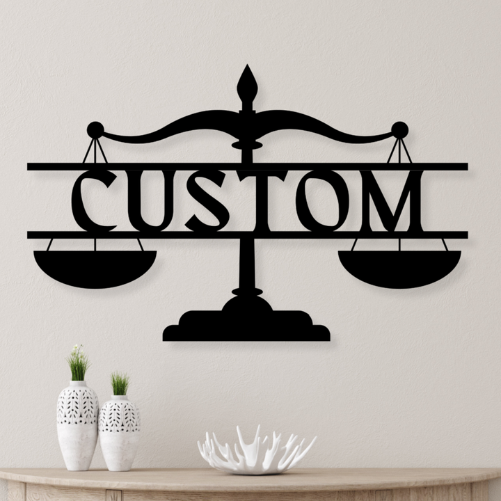 Custom Lawyer Sign