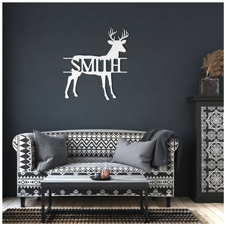 Custom Deer Metal Wall Art