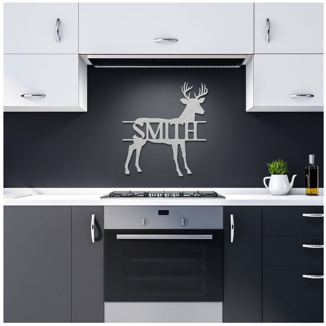 Custom Deer Metal Wall Art