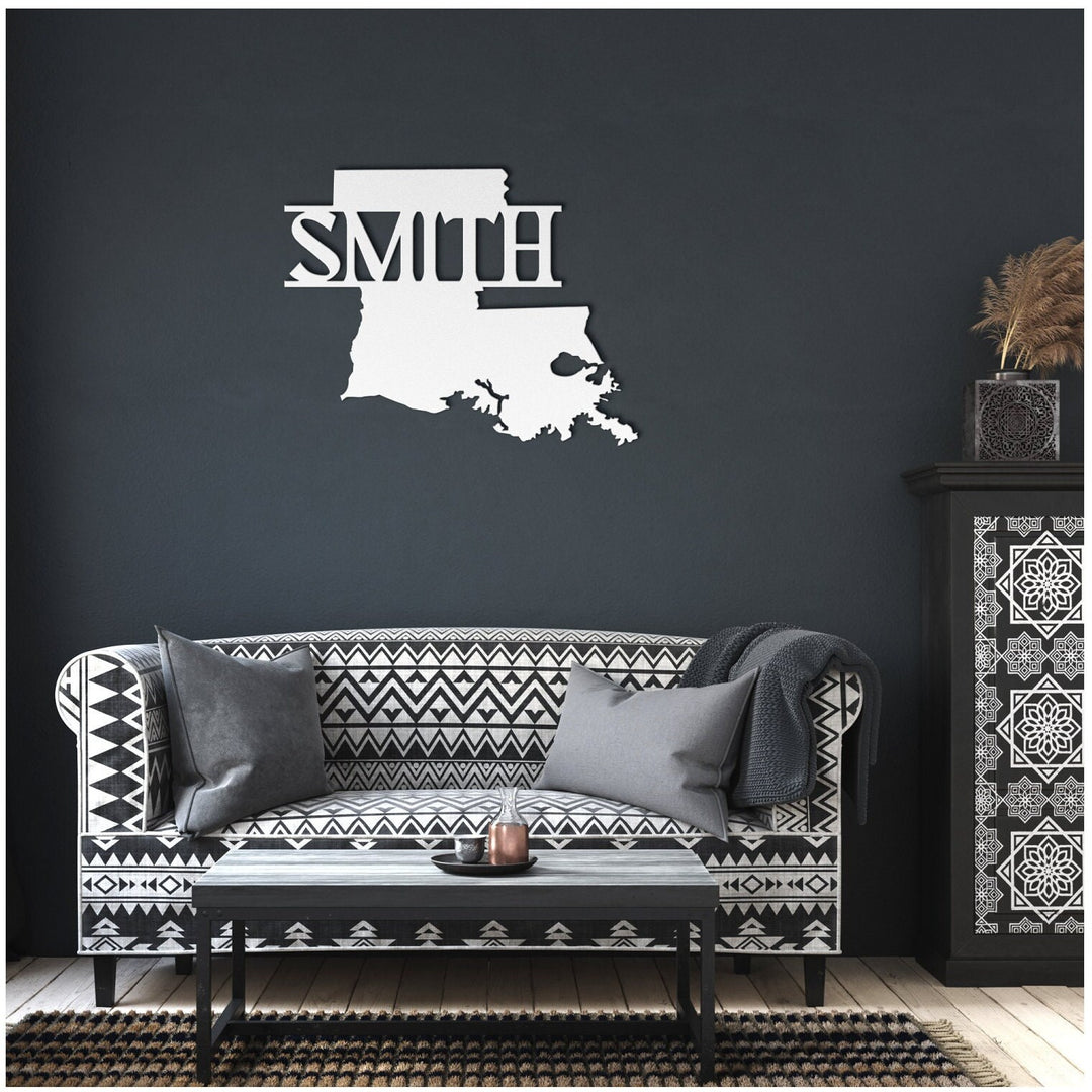 Custom Louisiana Wall Art