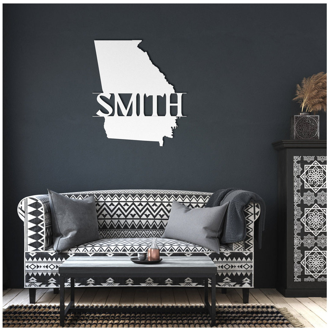 Custom Georgia Wall Art