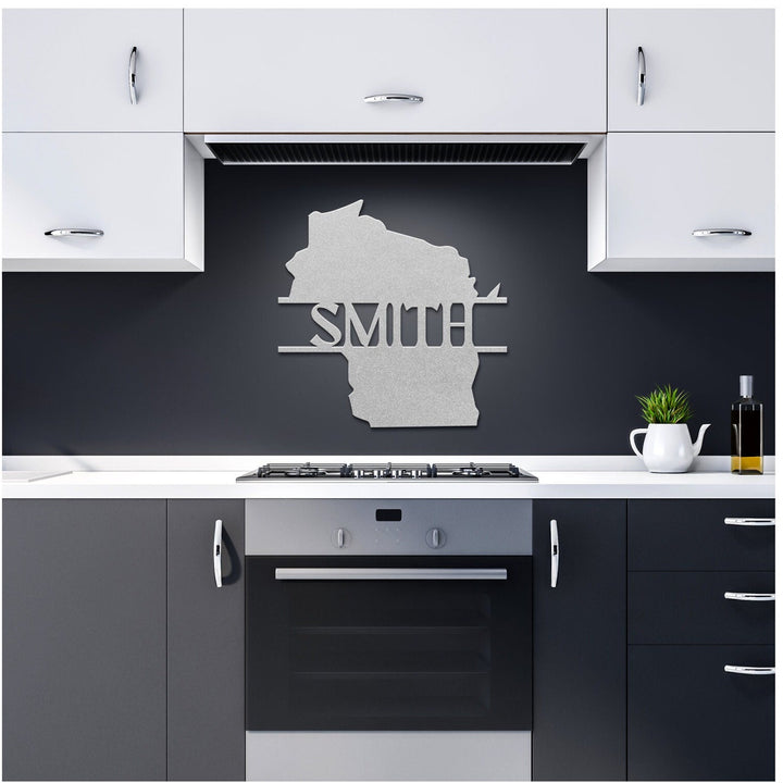 Custom Wisconsin Wall Art