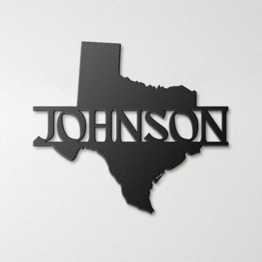 Custom Texas Wall Art