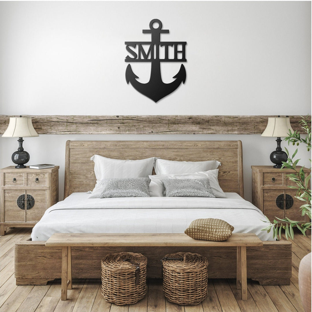 Custom Metal Anchor Decor