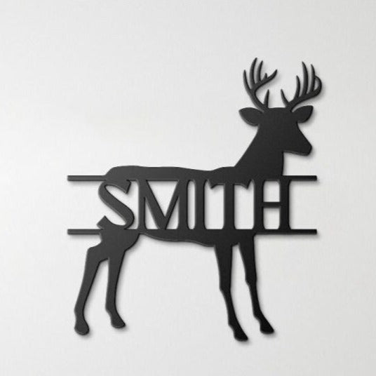 Custom Deer Metal Wall Art