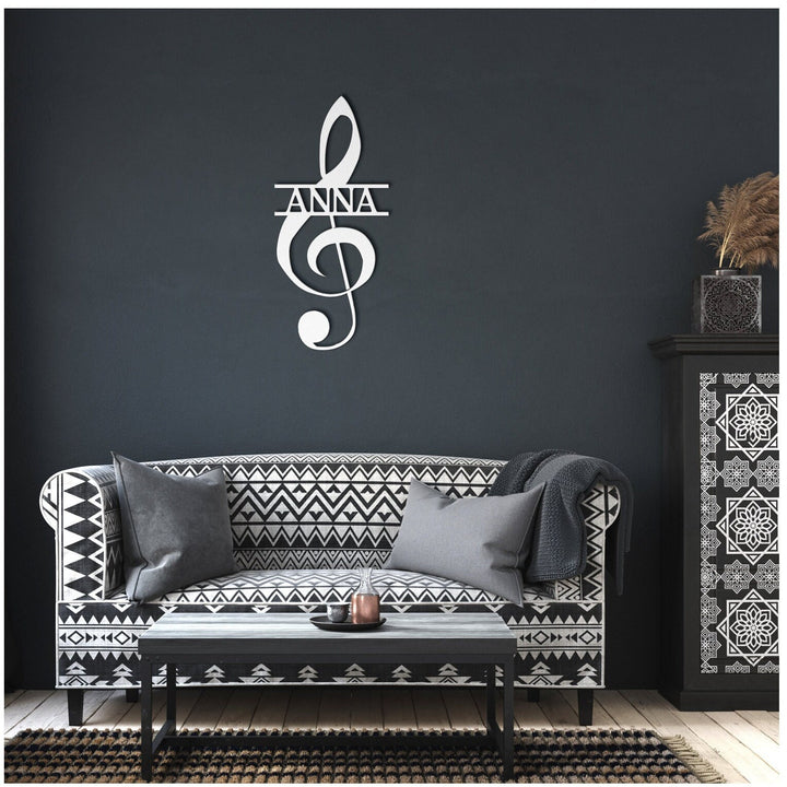 Music Metal Wall Art - Custom Music Studio Decor