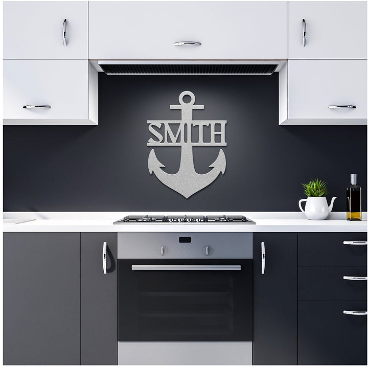 Custom Metal Anchor Decor