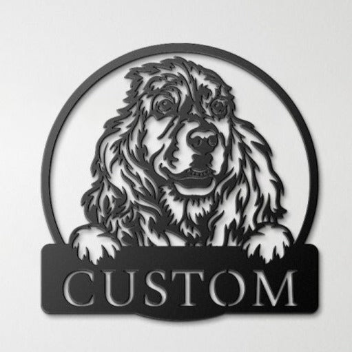 Custom Cocker Spaniel Sign