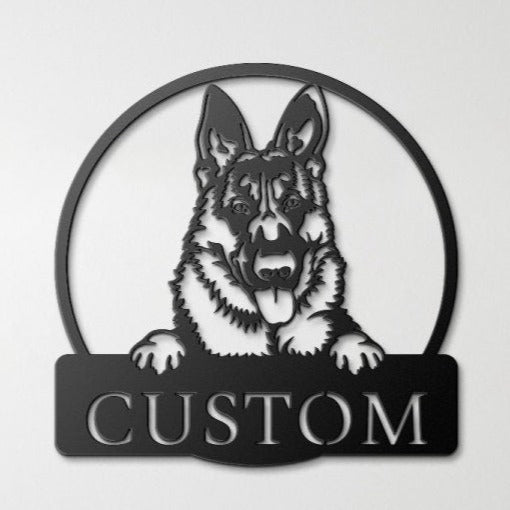 Custom German Shepherd Sign