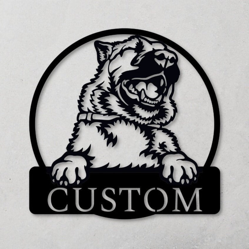 Custom German Shepherd Sign