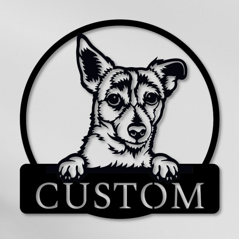 Custom Jack Russell Sign