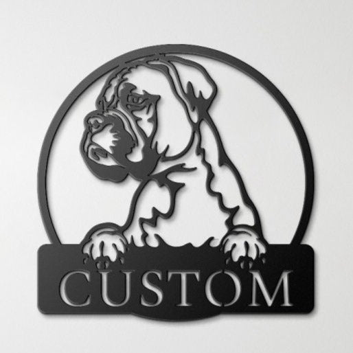 Custom Boxer Sign