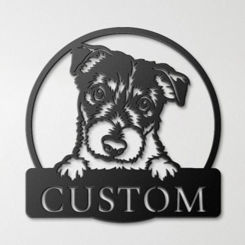 Custom Border Terrier Sign