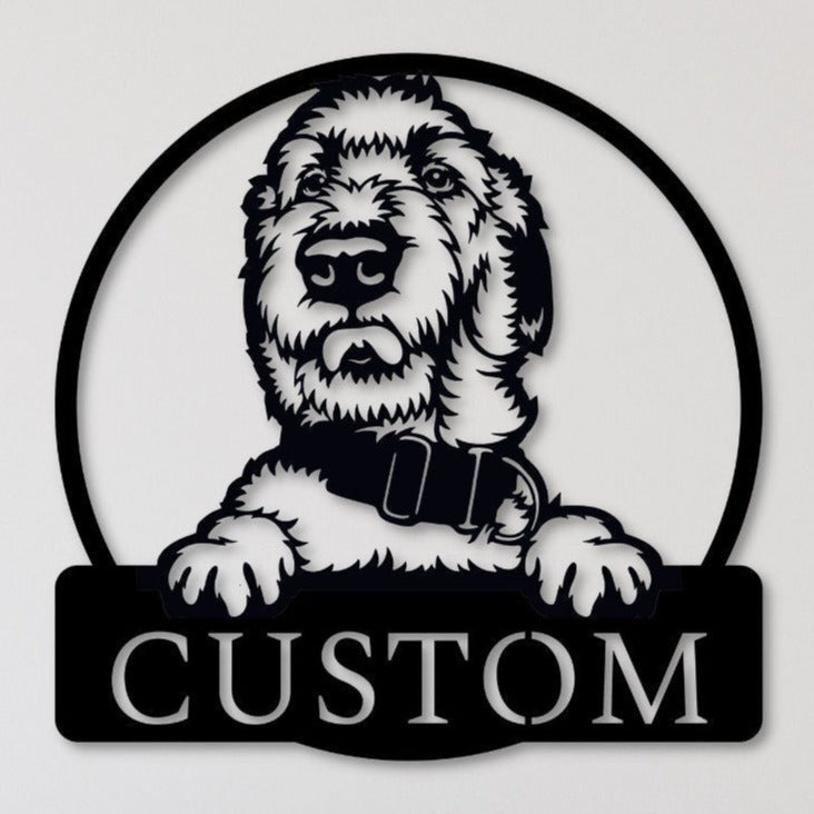 Custom Irish Wolfhound Sign