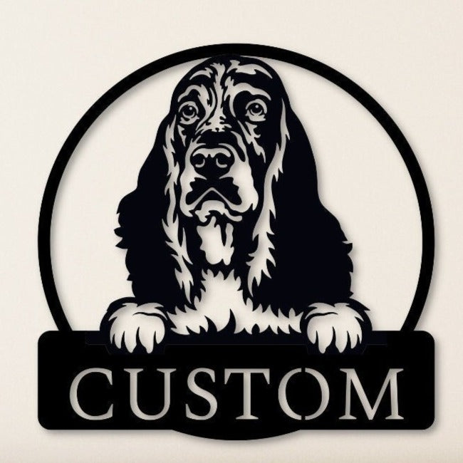 Custom Springer Spaniel Sign