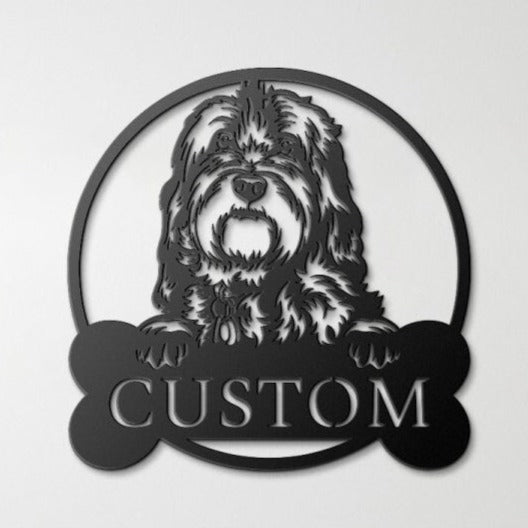 Custom Bernedoodle Wall Art