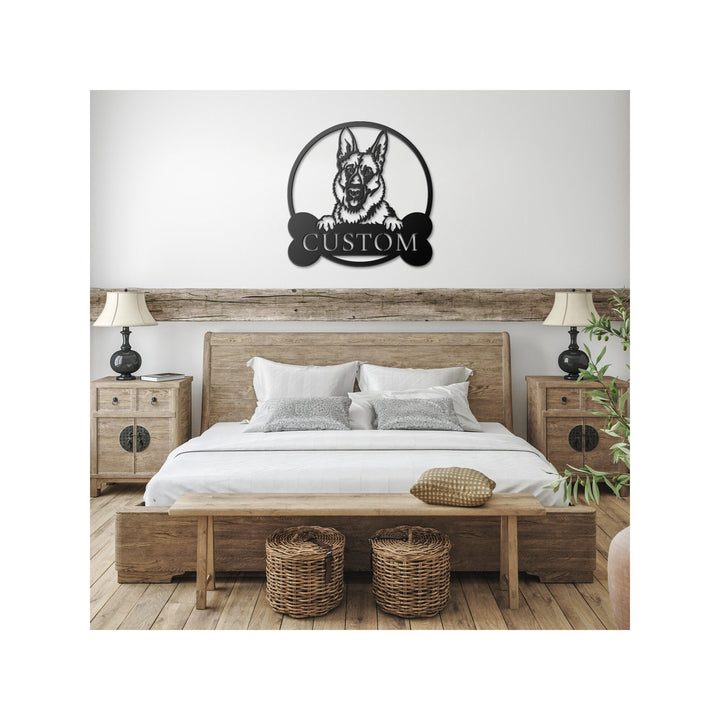 Custom German Shepherd Wall Art