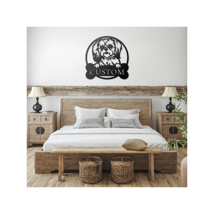 Custom Shih Tzu Wall Art