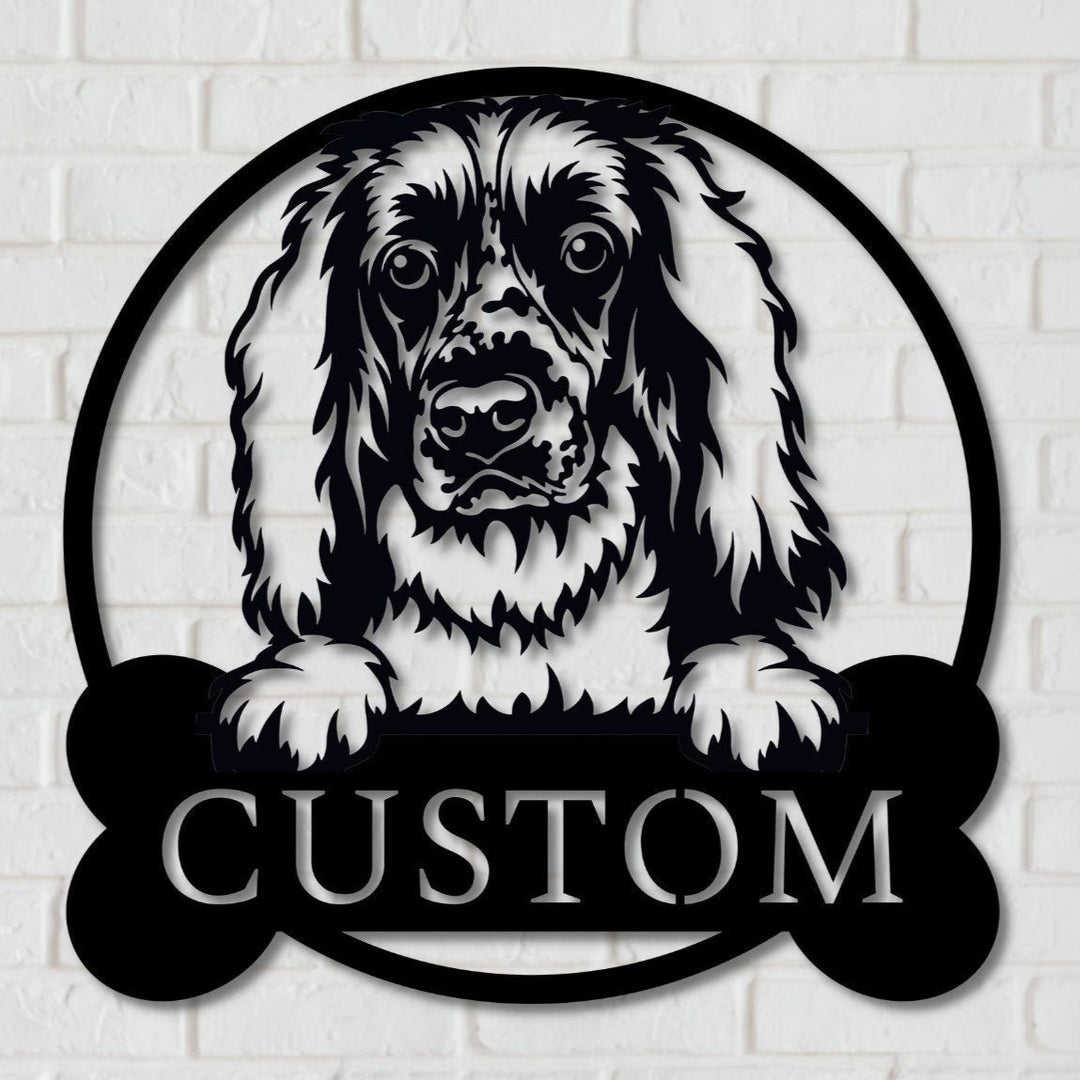 Custom Springer Spaniel Wall Art