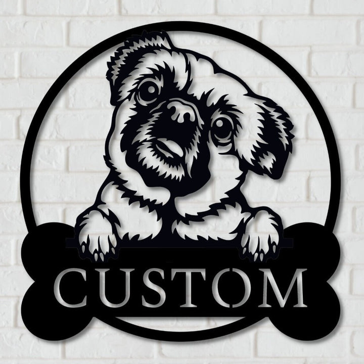 Custom Pug Wall Art