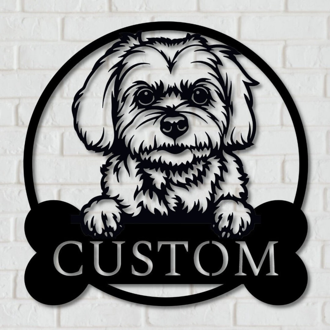 Custom Maltese Wall Art