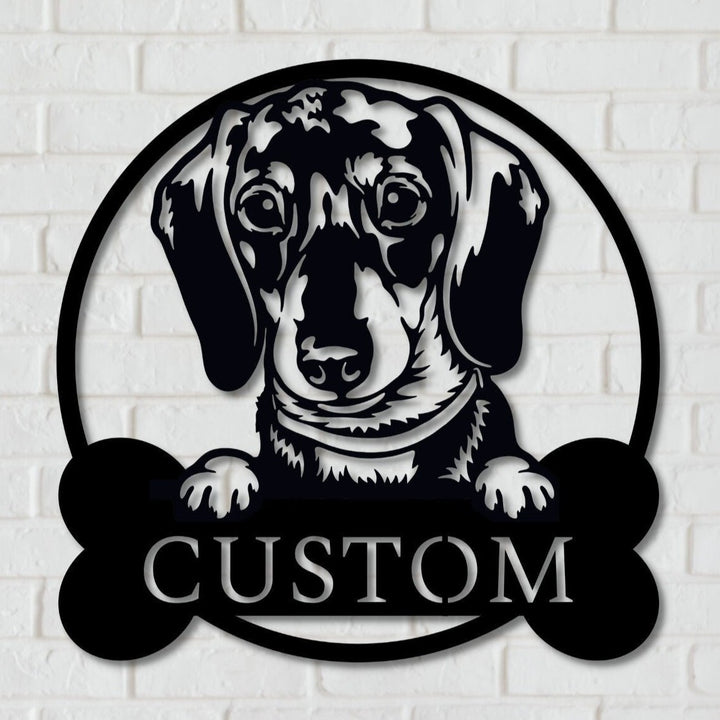 Custom Dachshund Wall Art