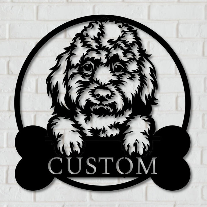 Custom Labradoodle Wall Art